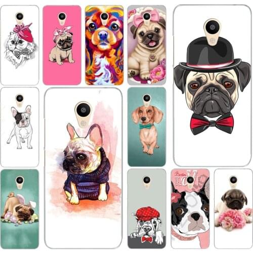 276FG Puppy Pug Bunny Cat Princess French Bulldog Soft Silicone Tpu Cover Case for huawei Honor 7a 5.45 pro 5.7 7c 7x y5 2018