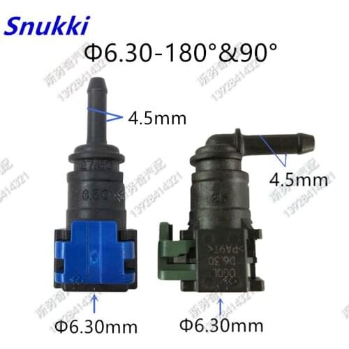 6.30mm ID3 SAE urea pipe connector Fuel pipe fittings Fuel line quick connector 10PCS a lot