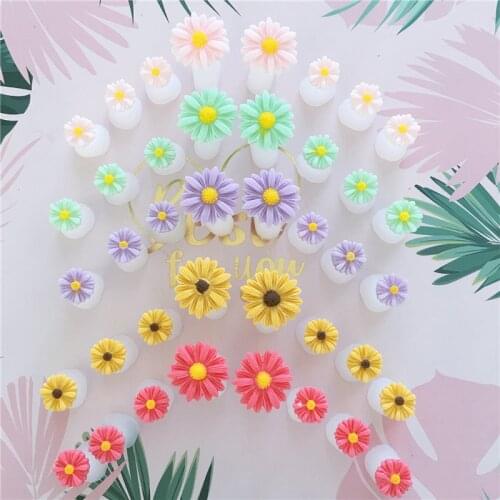 8pcs a set beautiful nail art Silicone Toe Separators soft flower finger Separators reuse nail art tools 14 styles options