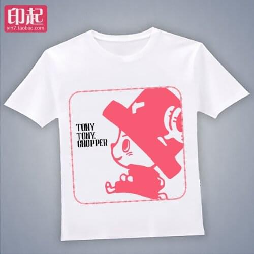 AnimeT-shirt ONE PIEC Cosplay short-sleeved round neck men and women summer Full-color T-shirt