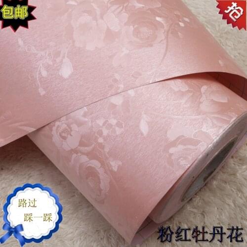 Free shipping pvs self-adhesive waterproof wallpaper tv background wallpaper for living room bedding room household sticker