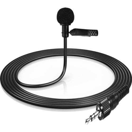 Canfon Omnidirectional Lavalier Condenser Microphone Compatible for Sony UTX-B1/B2/B03/40, UWP V1/D11/D21 Wireless System