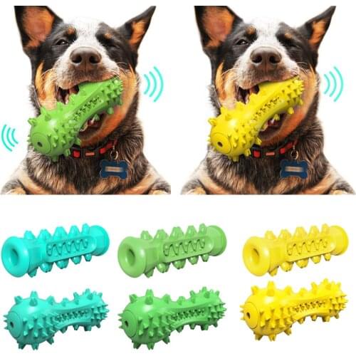 Dog Chew Toy Aggressive Chewers Medium Large Breed Dog Toothbrush Brushing Stick Pet Toys