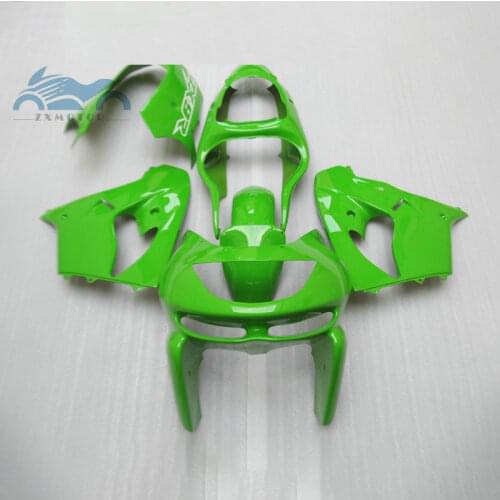 Custom motor fairing kits for KAWASAKI Ninja 1998 1999 ZX9R ABS plastic racing fairings kit 98 99 ZX 9R light green bodyworks