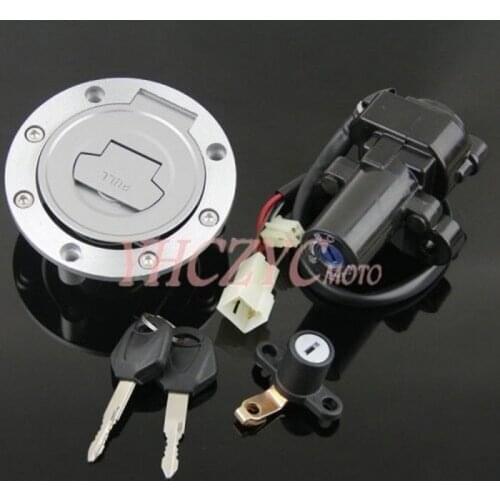 Ignition Switch Gas Cap Seat Lock Key Set for Yamaha XJ6 09-13 FJ09 FZ07 15-16 MT03 06-12 YZF R6 R1 98-05