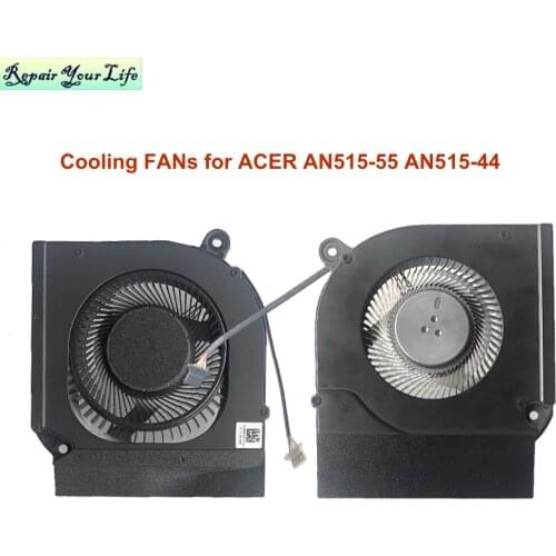 Computer CPU Cooler Cooling Fans for Acer AN515-55 AN517-52 Nitro 5 Series Notebook PC Cool Fan L&R DC28000QEF0 DC 5V 4 pins
