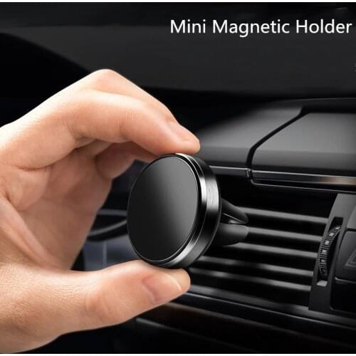 Magnetic Phone Holder in Car Stand Magnet Air Vent Cellphone Bracket Car Magnetic Holder for Phone for iPhone 12 Pro Max Samsung