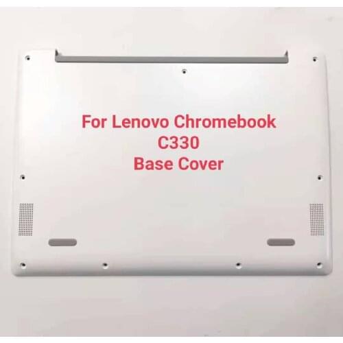 Original NEW Laptop White Bottom Cover Chassis For C330 Laptop Lower Case P/N 5CB0S72822