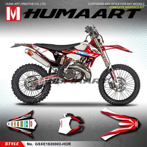 HUMAART MX Decals Motocross Vinyl Wraps for GAS GAS EC XC 200 250 300 ECRANGER SIX DAYS ENDURO GP 2018 2019 2020
