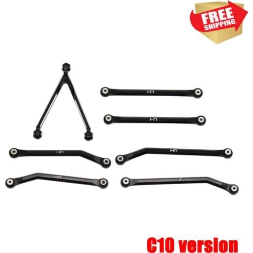 RC Radio control car HR Aluminum High Clearance Links Set for Axial SCX24 C10 option upgrade parts