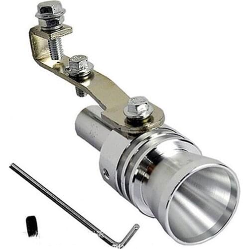 Universal Car Turbo Sound Muffler Exhaust Pipe Blow Vale BOV Simulator Whistle car accessories