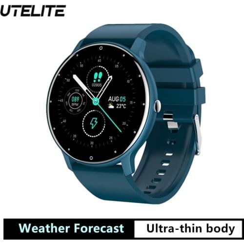 UTELITE ZL02 Smart Watch Women Men 1.28 inch Screen IP67 Watches For Ladies Heart Rate Weather Forecast For Android IOS PK ZL01