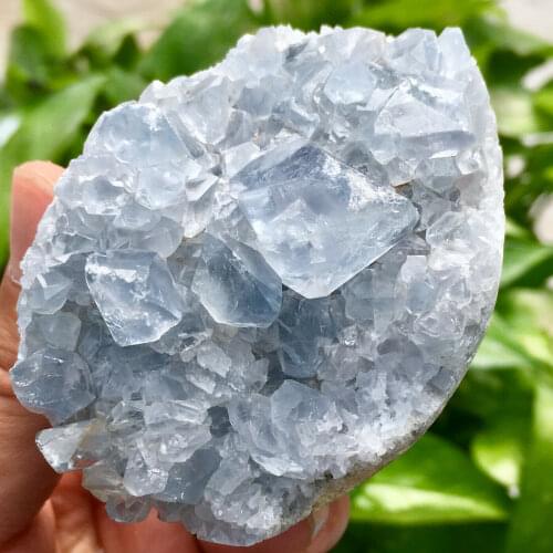 Reiki Healing Natural Beautiful Celestite Crystal Cave Mineral Specimens