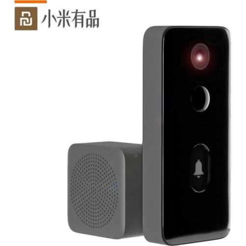Xiaomi Video Doorbell 2 MJML02-FJ AI Smart Doorman Human Detect 3Day Cloud Storage Voice Change 2Way Talk Night Vision DND