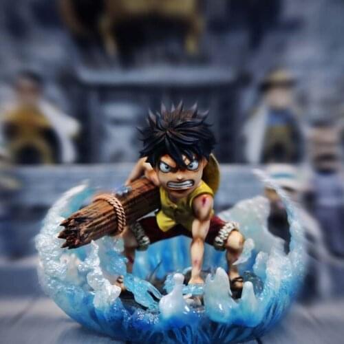 [Yihong] Five Studios ON The Top Of War LuffyY GK Limited Statue Hand-Made Model Spot Size:8*10CM