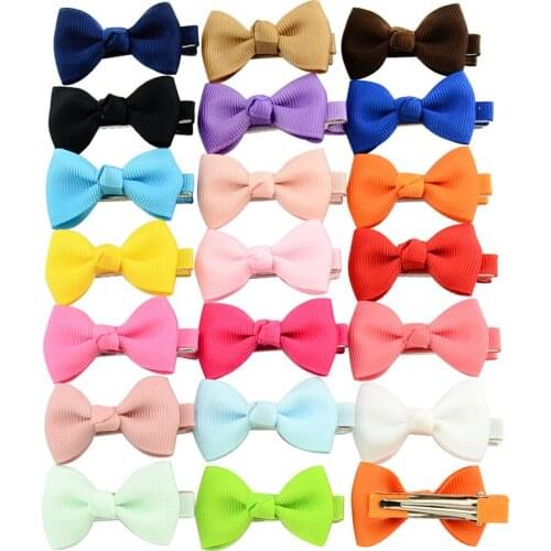 5/10Pcs Sweet Baby Newborn Infant Kids Girls Bow Bowknot Hair Clips Hairpin