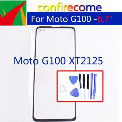Replacement For Motorola Moto G100 XT2125 Touch Screen Front Outer LCD Glass Panel Lens