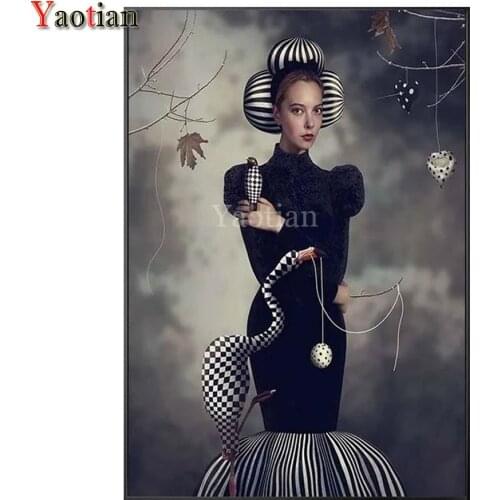 Woman 5D DIY Diamond Painting Full Square Round Embroidery Diamond Mosaic Cross stitch Paint With Diamonds Craft Decor