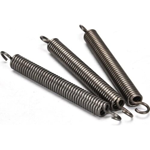 1pcs wire diameter 4mm outer diameter 38mm with hook tension springs pull stretch spring 550mm-800mm total length