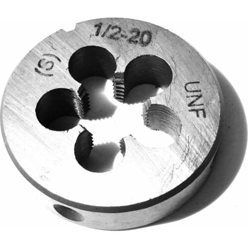 Free shipping of 1PCS 9Sicr made American standard 1/2"-12/13/14/16/18/20/24/27/28/32/36/40TPI manual dies for hand threading