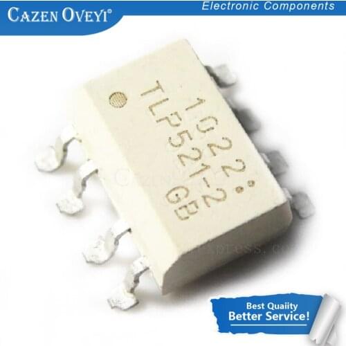 10pcs/lot TLP521-2 TLP521 DIP-8 SOP-8 SMD-8 In Stock