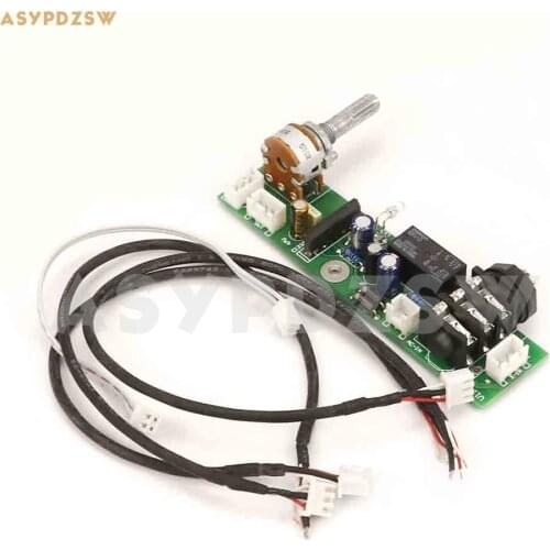 1237 Headphone amplifier Protection circuit module With ALPS Type-16 potentiometer PCB/DIY Kit/Finished board