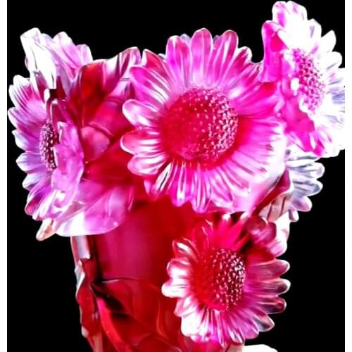 2020 Fengming Factory Promotion Custom Sunflower Burner, Vase New Color Liuli Crafts Gifts Charcoal AROMATIC Indian Incensez