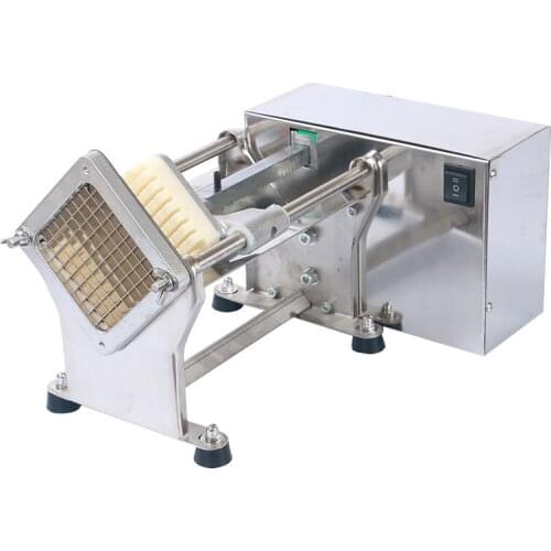 220v Electric stainless steel potato cucumber radish machine cutting onion cutting mushroom diced cutting fries Tool