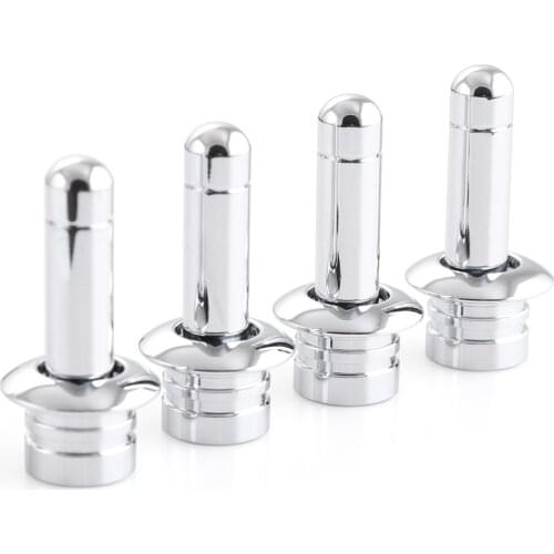 4pcs/set Car Door Lock Stick Pin Cap Cover Trim For Chevrolet Cruze Trax Malibu Mokka Opel ASTRA J Insignia Sedan Sport Tourer