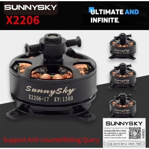4pcs/lot Sunnysky X2206 KV1500/KV1900 NEW Brushless Motor designed for RC f3p Airplane 3D fixed-wing aircraft