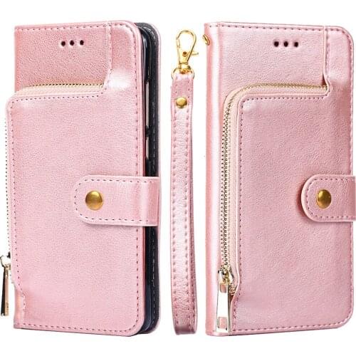 Fundas for Cubot P20 X30 X18 Plus X19 R11 R9 J3 Pro Nova Power Note 7 20 C30 P30 P40 Flip Cover Luxury leather Zipper Wallet