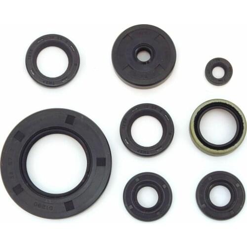 Engine Oil Seal Kit For Honda CB450 CB450K0 DOHC 4 Speed - 1965 - 1968 - 8 Seals
