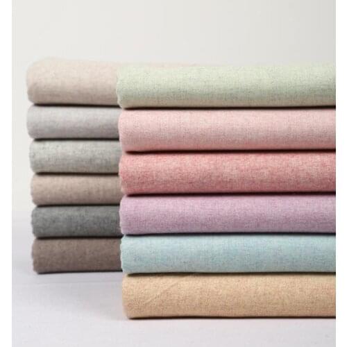 LEO&LIN New Winter DIY Green Blue Orange 55% Wool Woolen Flannel Fabric for Sewing patchwork Textile 150cm Width