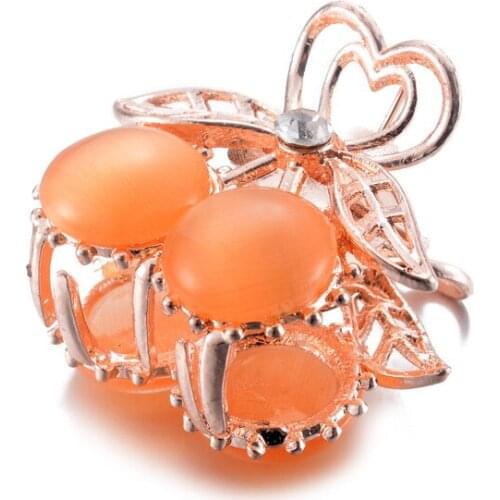 Fashion Colorful Plant Fruit Hair Claws Women Hair Jewelry Gold Metal Small Animal Crab Clip Wedding Hair Accessories Girl Gift