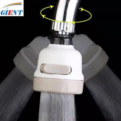 3 Modes 360° Rotate Adjusting Tap Kitchen Faucet Shower Head Water Saving For Kitchen Faucet Filtered Faucet Accessories