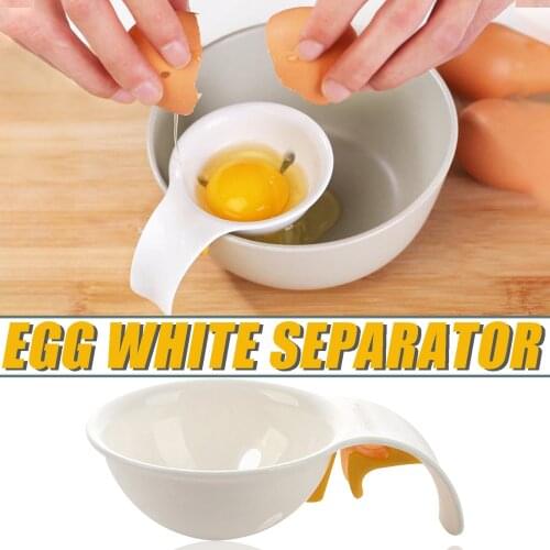 Egg Yolk Separator Protein Separation Food-grade Egg Tool Kitchen Tools Kitchen Gadgets Egg Divider Dropship With Support Frame