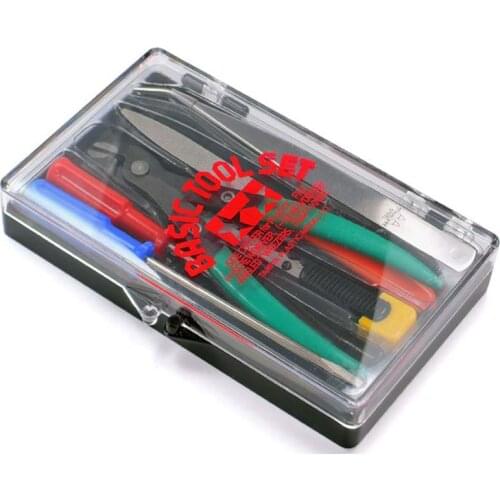 Tamiya 74016 Basic Tool (6pcs) Combo Set Craft Tools MK816 RC/Plastic Model NIB