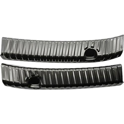 For Tesla Model Y Trunk Guard Prevent Plate Pedal Cover Trim Auto Anti-Scratch Protection Stainless