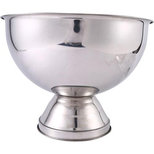 13L Creative Stainless Steel Champagne Bucket Large Ice Bucket European-Style Party Ice Wine Basin