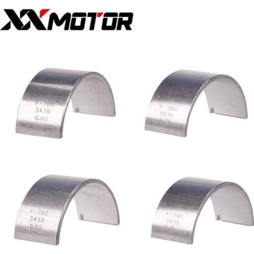 4Pcs Engine Crankshaft Crank Shaft Connecting Rod Bearing STD Oversize +0.25 +0.5 +0.75mm For Kawasaki ZZR250 KLE250 Ninja 250