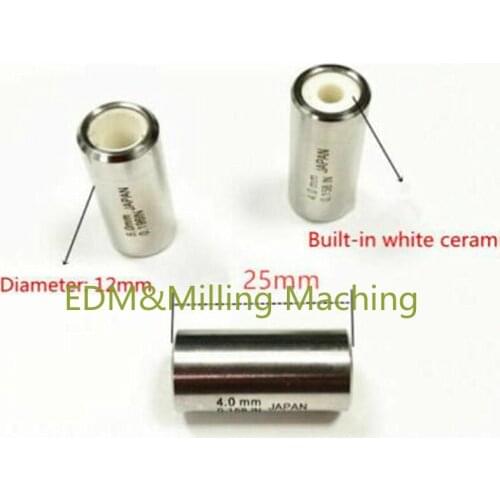 6pcs EDM Drill Machine Ceramic Electrode White Ceramic Guide 3.5-6.0mm Puncher Machine For CNC Wire EDM Machine Service