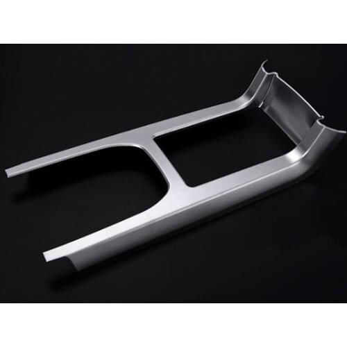 ABS Plastic Center Gear Shift Decoration Frame Cover Trim For Land Rover Discovery Sport 2015-2019 Accessories Car Styling 1PCS