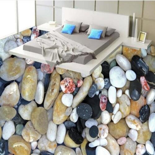 Free Shipping HD water 3d bathroom floor painting anti-skidding self-adhesive waterproof high-quality bedroom living room mural