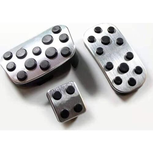 Aluminum alloy Car Styling AT Accelerator Gas Pedal Brake Pedal Cover For Toyota Sienta XP170 2015-2018 2019 2020 Accessories