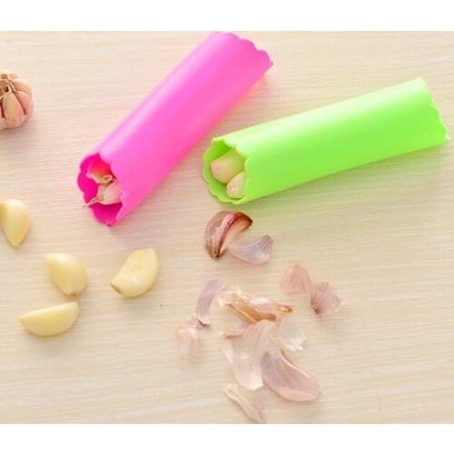 Garlic Peeler Press Cooking Kitchen Peeling Silicone tool Crusher Tools Utensils Food Kitchen Tool LX1495