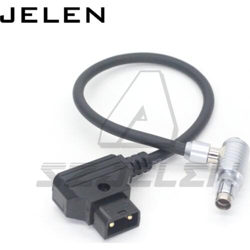 DTAP TO RS 3pin elbow male for TILTA Wireless follow focus power cord