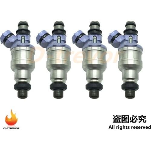 4pcs OEM 23250-50010 Fuel Injector Nozzle For Lexus 1990-93 LS400 4.0L 1UZFE 23209-50010