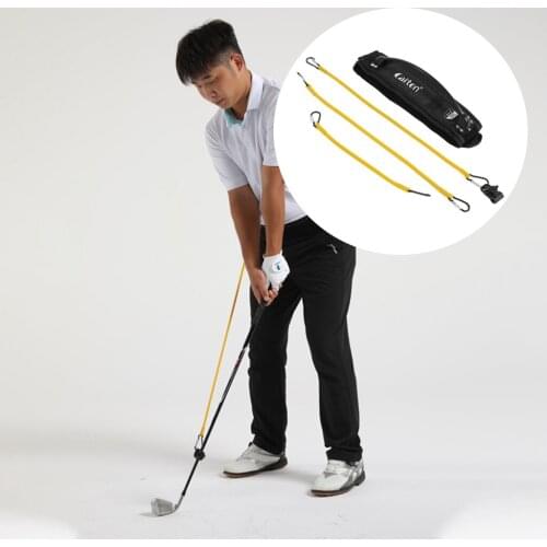 Golf Swing Training Aid Waist Band Motion Correction Practicing Guide Belt Correcting Tools Teaching Supplies