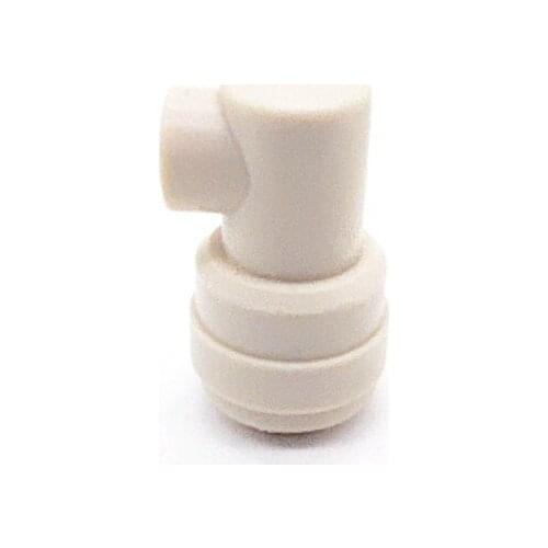 UNC10/24 L Shape Elbow End Cap Connector Female Thread Garden Water Connectors Quick Connectors Plastic 1/4 OD Tube