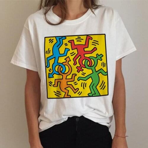 Womens T-shirt Gay Pride Shirt Lesbian Rainbow T-shirt Harajuku Ulzzang Harajuku T-shirt 90s Graphics Love Is Love Top Tee Girl